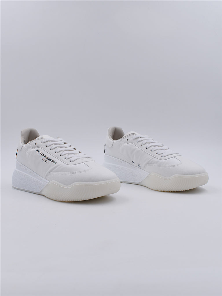 Sneaker Baskets Loop Blanc Stella McCartney Blanco Femme