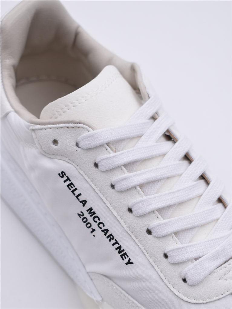 Sneaker Baskets Loop Blanc Stella McCartney Blanco Femme