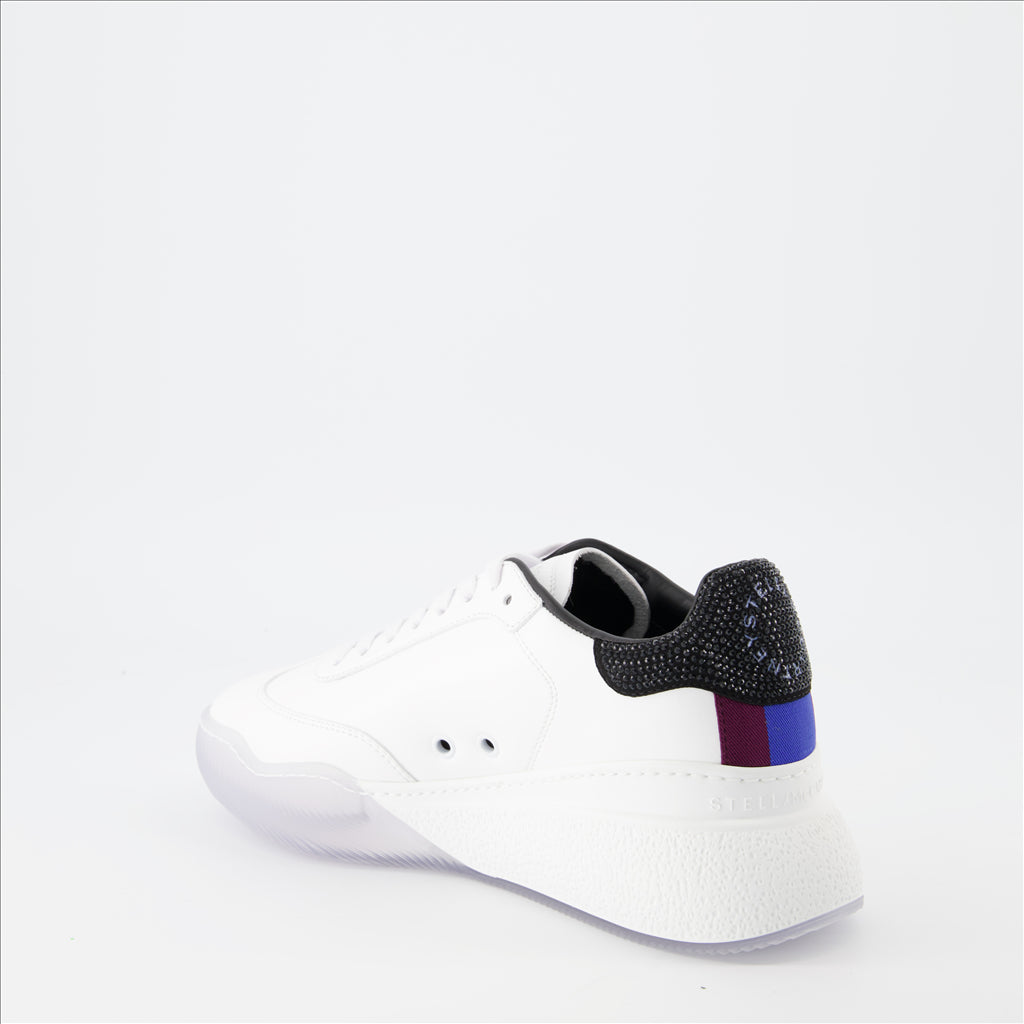 Sneaker Baskets Loop Blanc Stella McCartney Weiß Femme