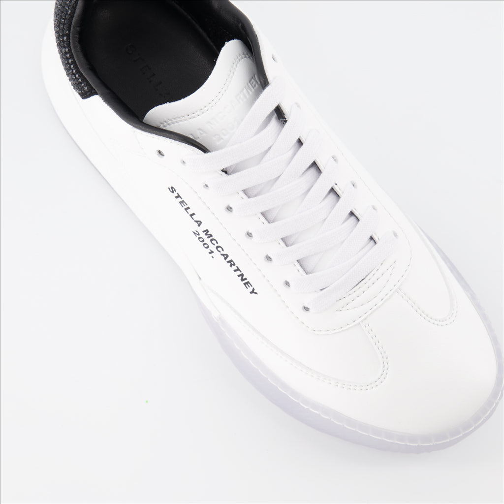Sneaker Baskets Loop Blanc Stella McCartney Weiß Femme