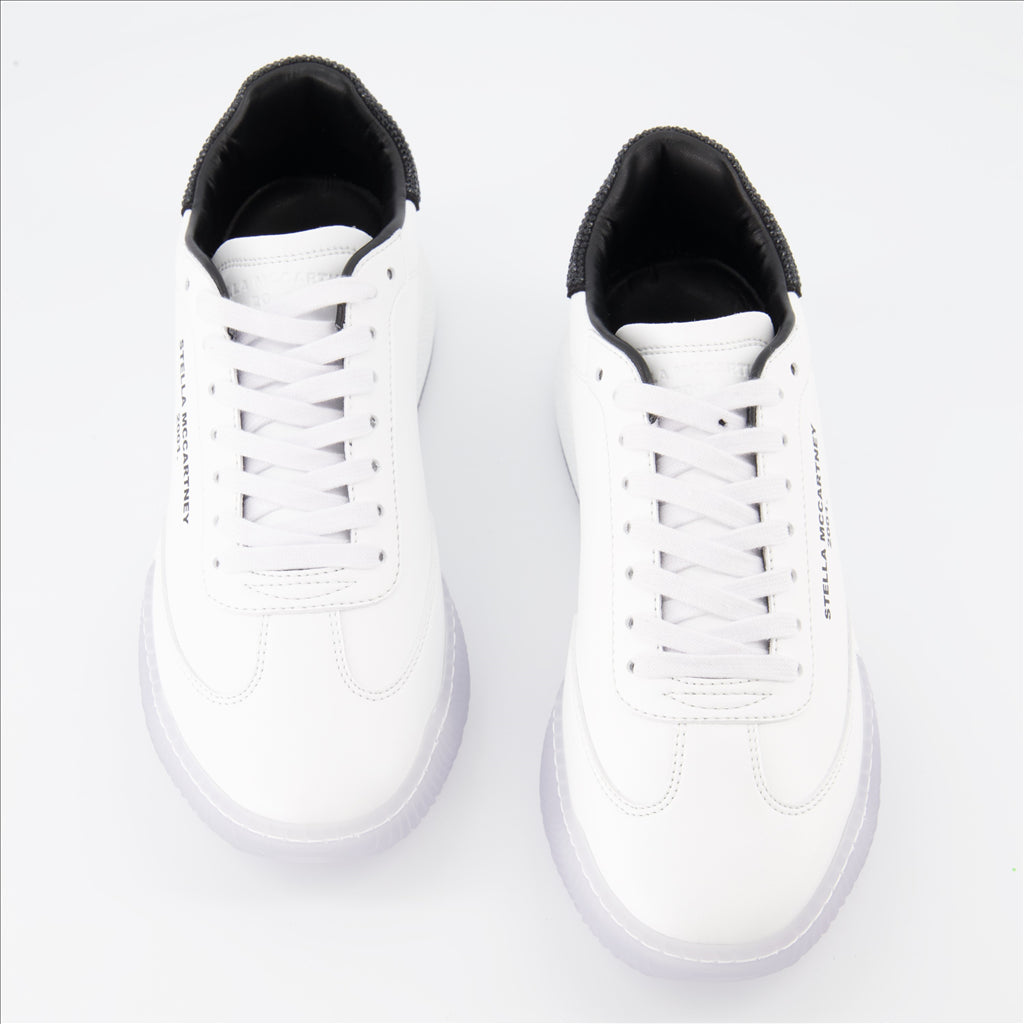 Sneaker Baskets Loop Blanc Stella McCartney Weiß Femme