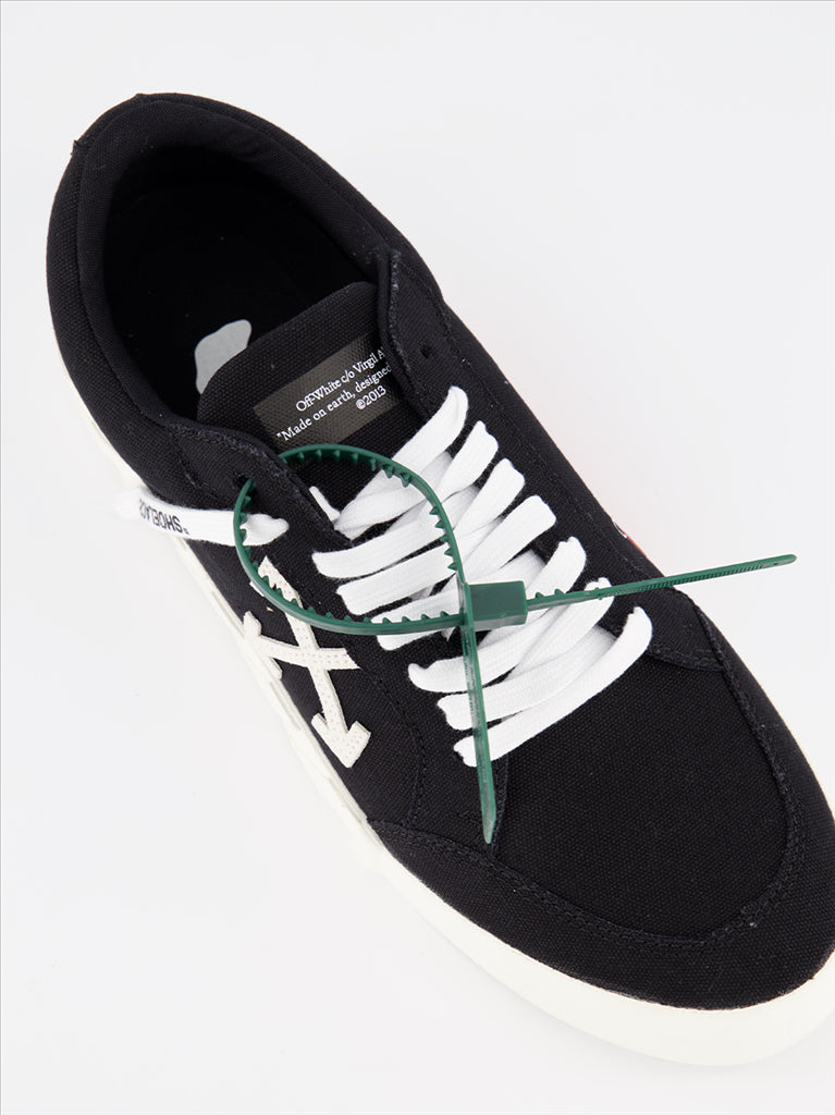 Sneaker Baskets Low Vulcanized Off-White Negro Homme