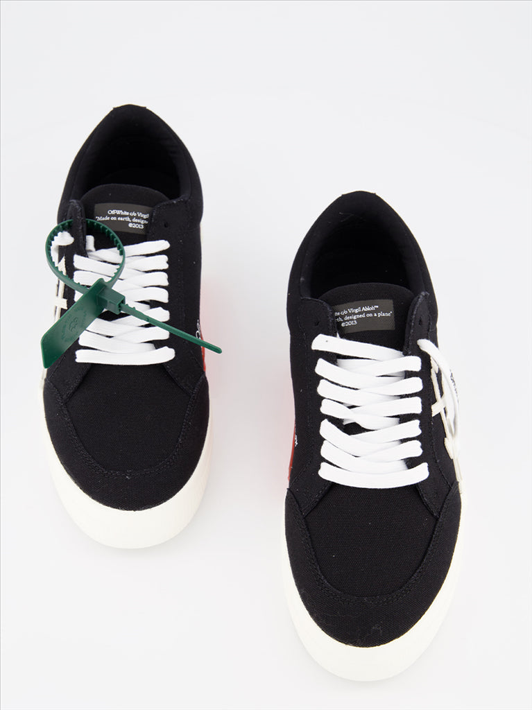 Sneaker Baskets Low Vulcanized Off-White Negro Homme