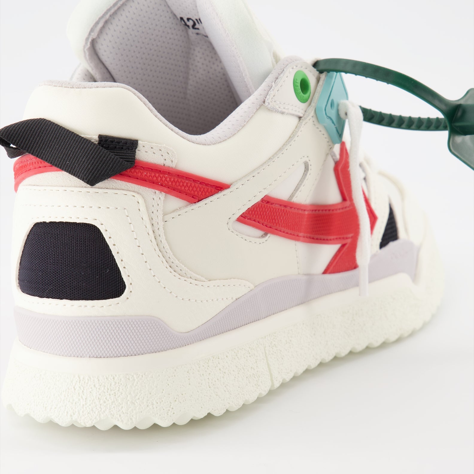 Sneaker Baskets Midtop Sponge Off-White Blanco Homme