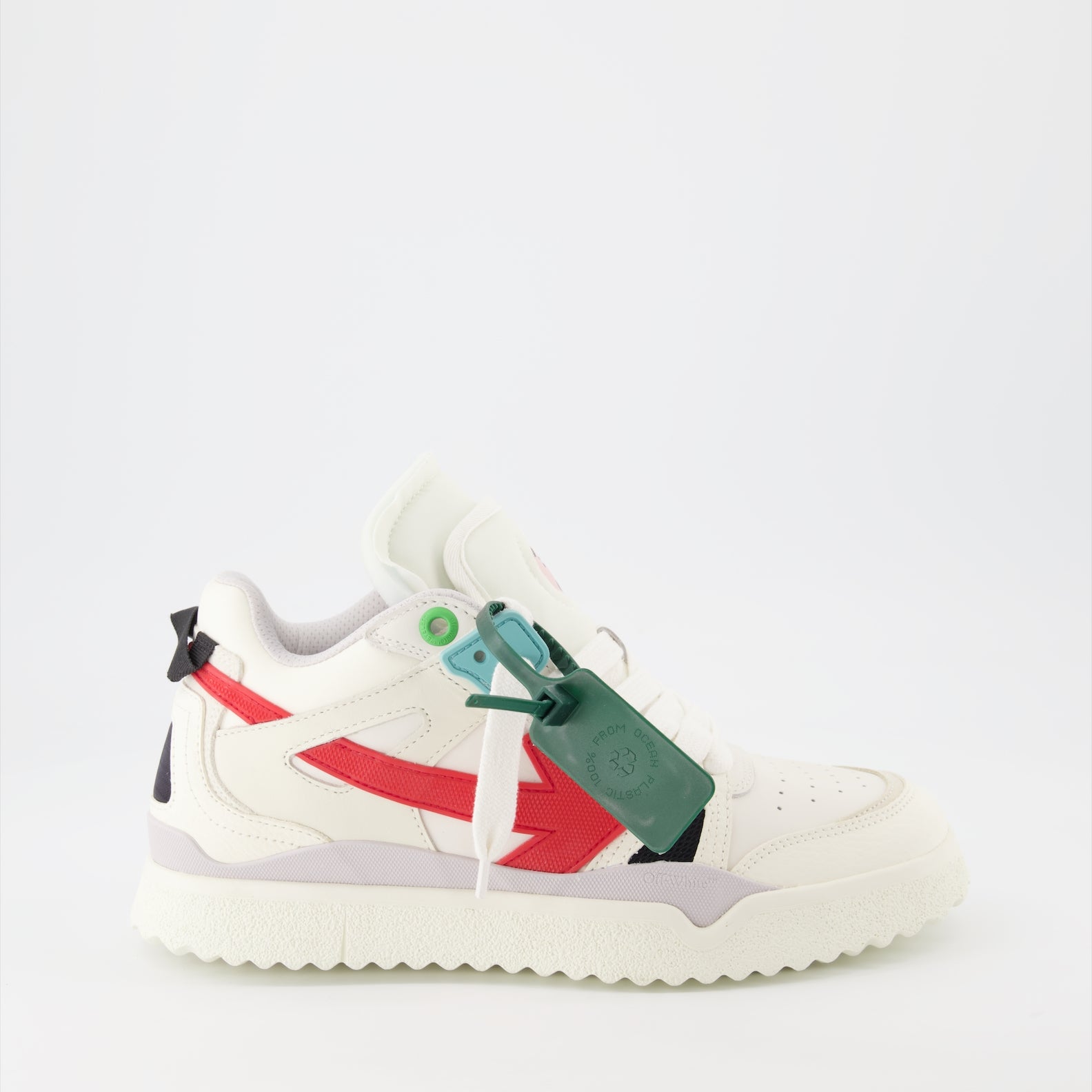 Sneaker Baskets Midtop Sponge Off-White Blanco Homme