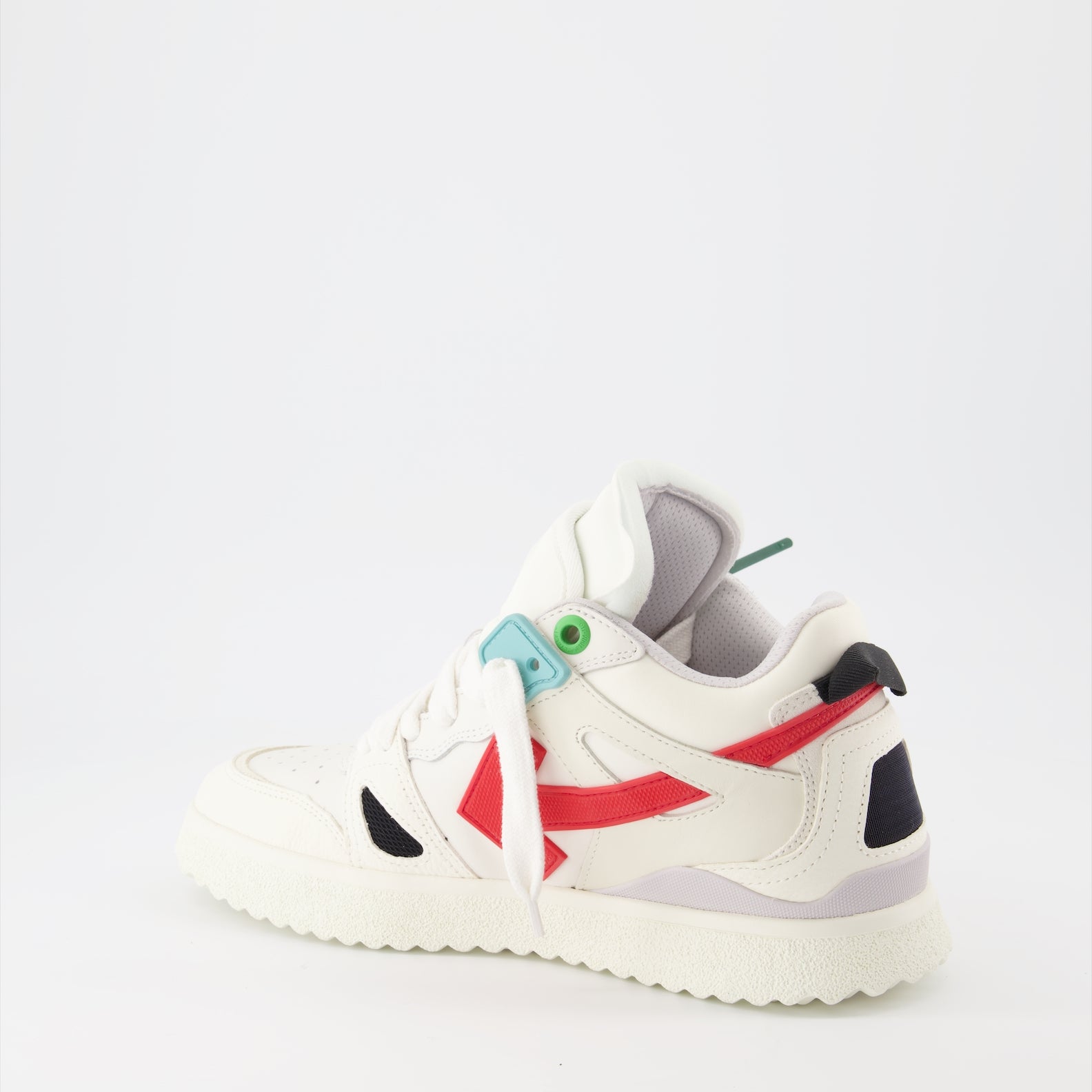 Sneaker Baskets Midtop Sponge Off-White Blanco Homme