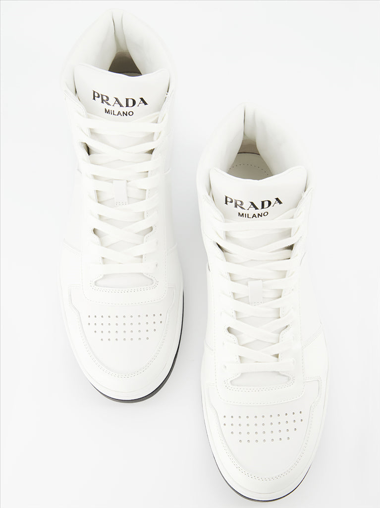 Sneakers High-top sneakers Prada White Man