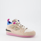 Sneaker Baskets Pivot Moncler Beige Homme