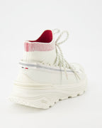 Sneakers Baskets montants Monte runner Moncler Bianco Femme