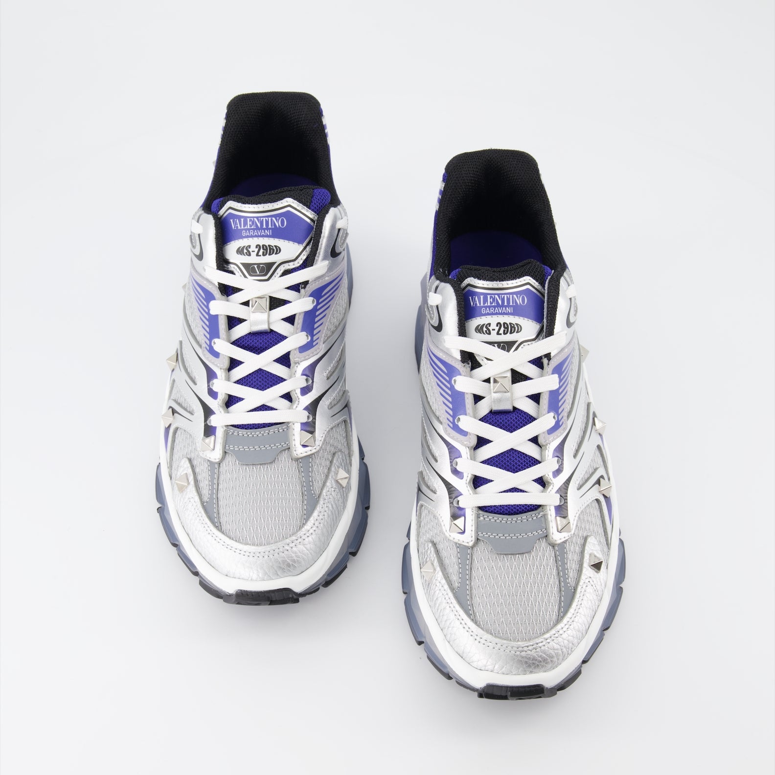 Sneakers MS-296 Sneakers Valentino Garavani Silver Man