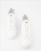 Sneaker Baskets New Monaco Moncler Weiß Homme