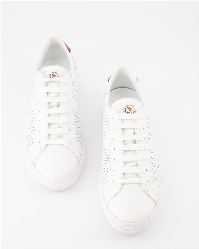 Sneaker Baskets New Monaco Moncler Weiß Homme