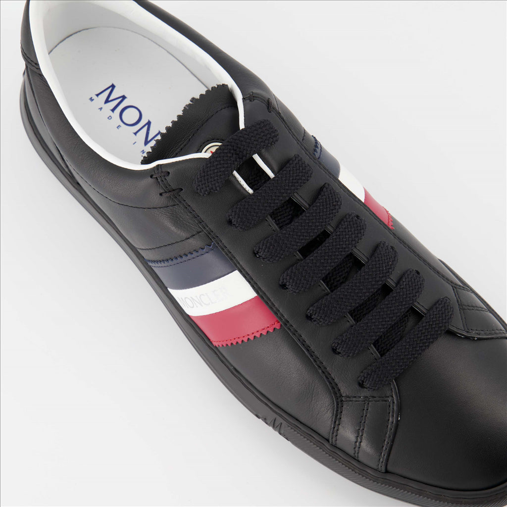 Sneaker Baskets New Monaco Moncler Negro Homme