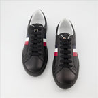 Sneaker Baskets New Monaco Moncler Negro Homme