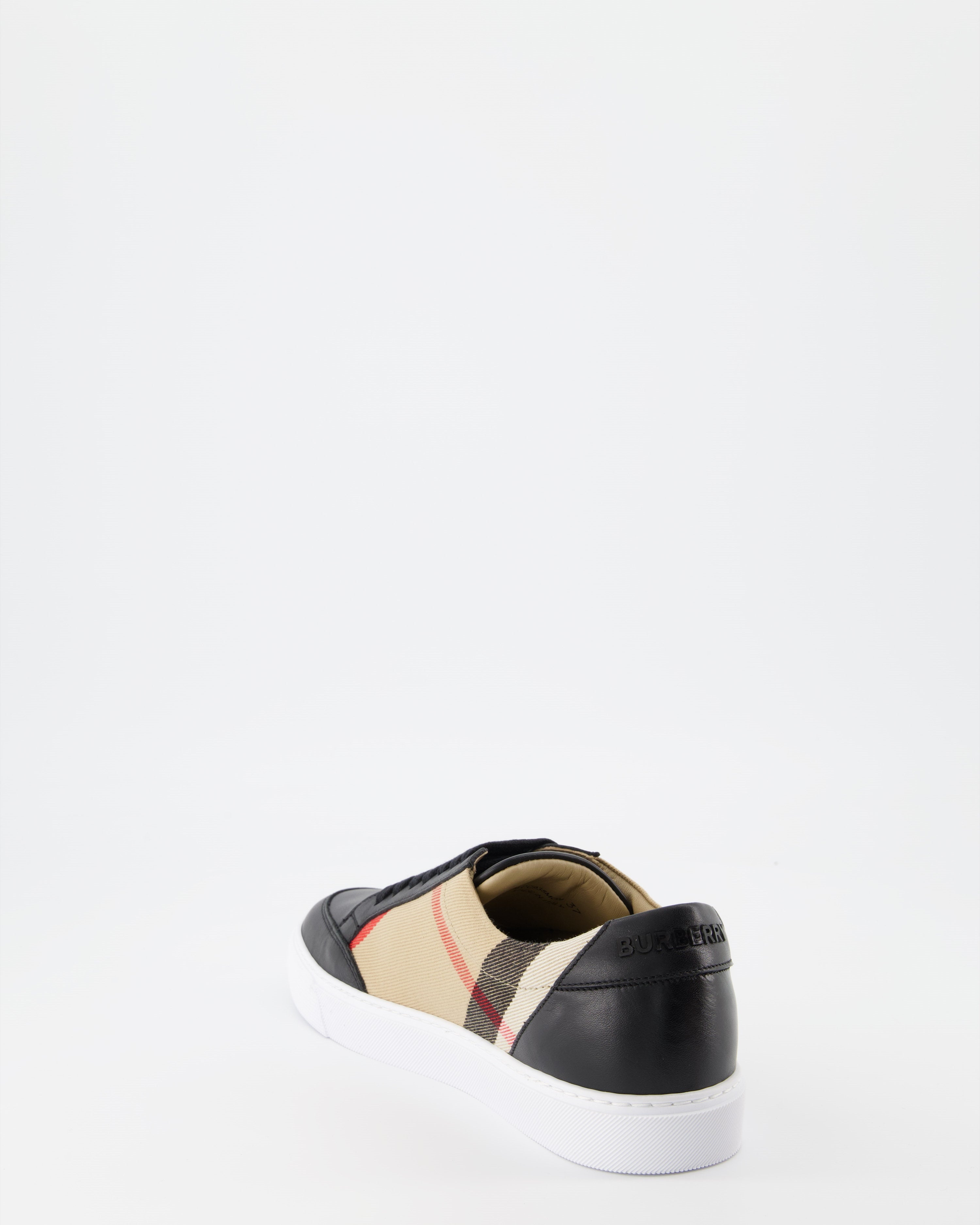 Sneakers Checked sneakers Burberry Black Women