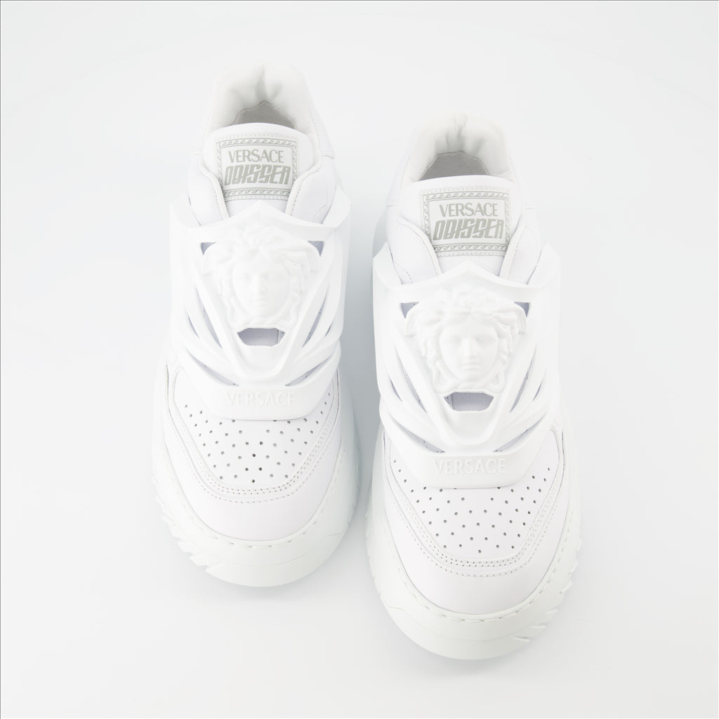 Sneaker Baskets Odissea Versace Blanco Homme