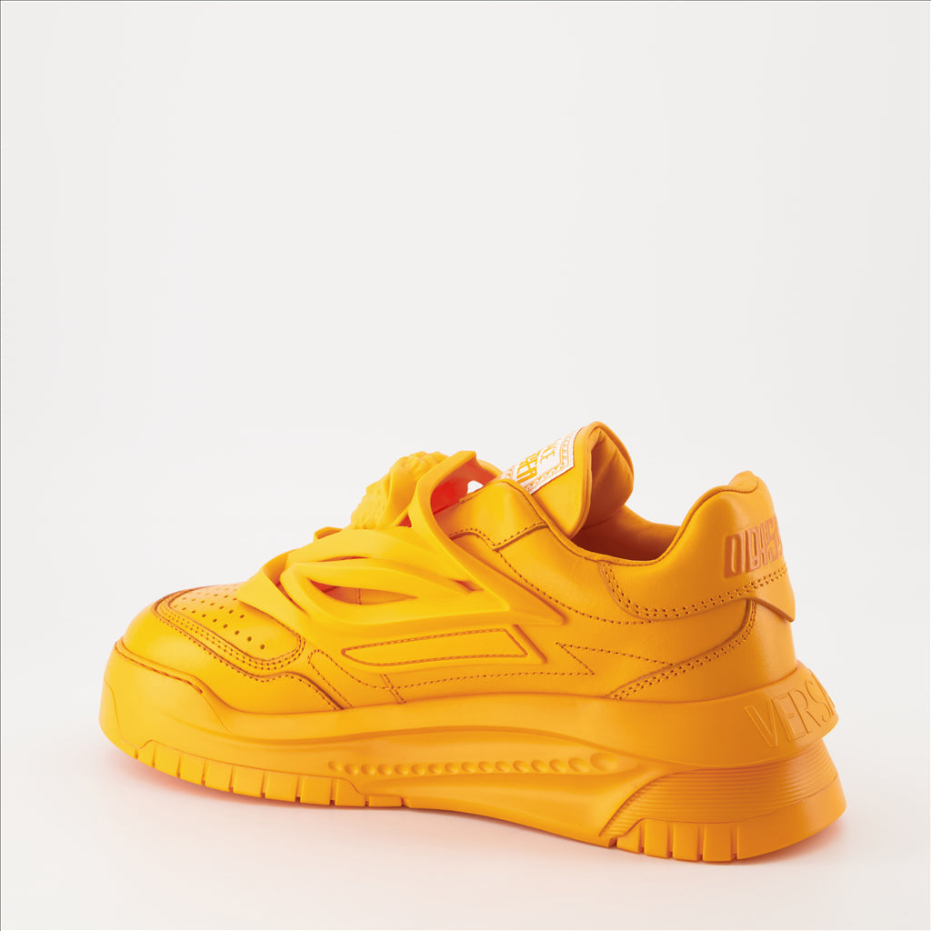 Sneaker Baskets Odissea Versace Orange Homme