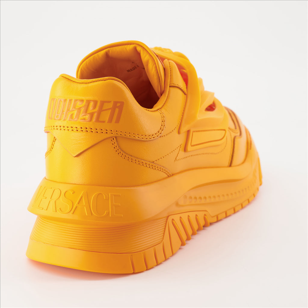 Sneaker Baskets Odissea Versace Orange Homme