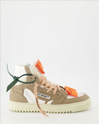 Sneaker Baskets Off Court Off-White Beige Homme