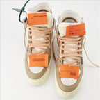 Sneaker Baskets Off Court Off-White Beige Homme