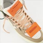 Sneaker Baskets Off Court Off-White Beige Homme