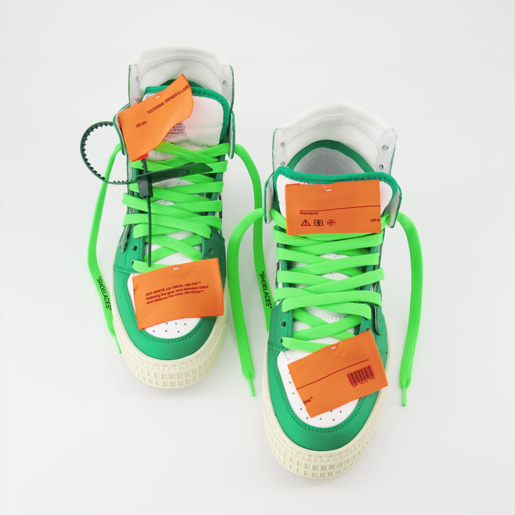 Baskets Baskets Off Court 3.0 Off-White Vert Femme