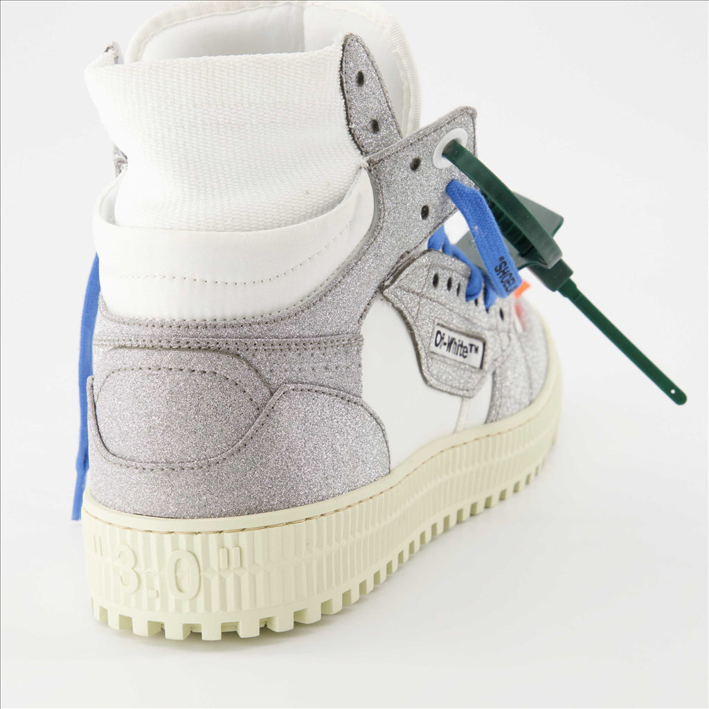 Sneakers Baskets Off Court Off-White Grigio Homme