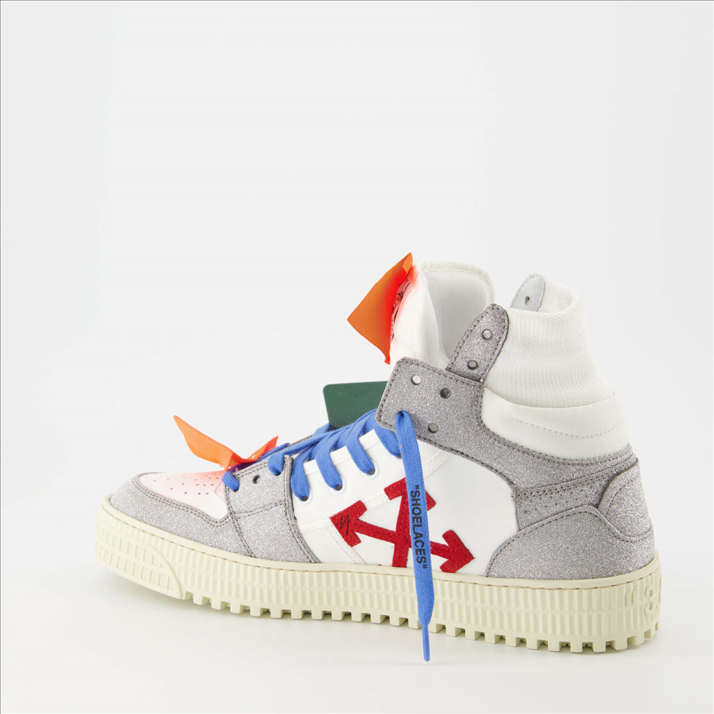 Sneakers Baskets Off Court Off-White Grigio Homme