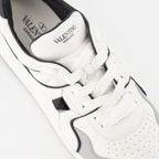 Baskets One Stud gris blanc