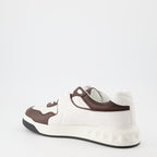 Baskets One Stud marron blanc