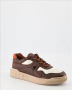 Sneaker Baskets One Stud Valentino Garavani Braun Homme