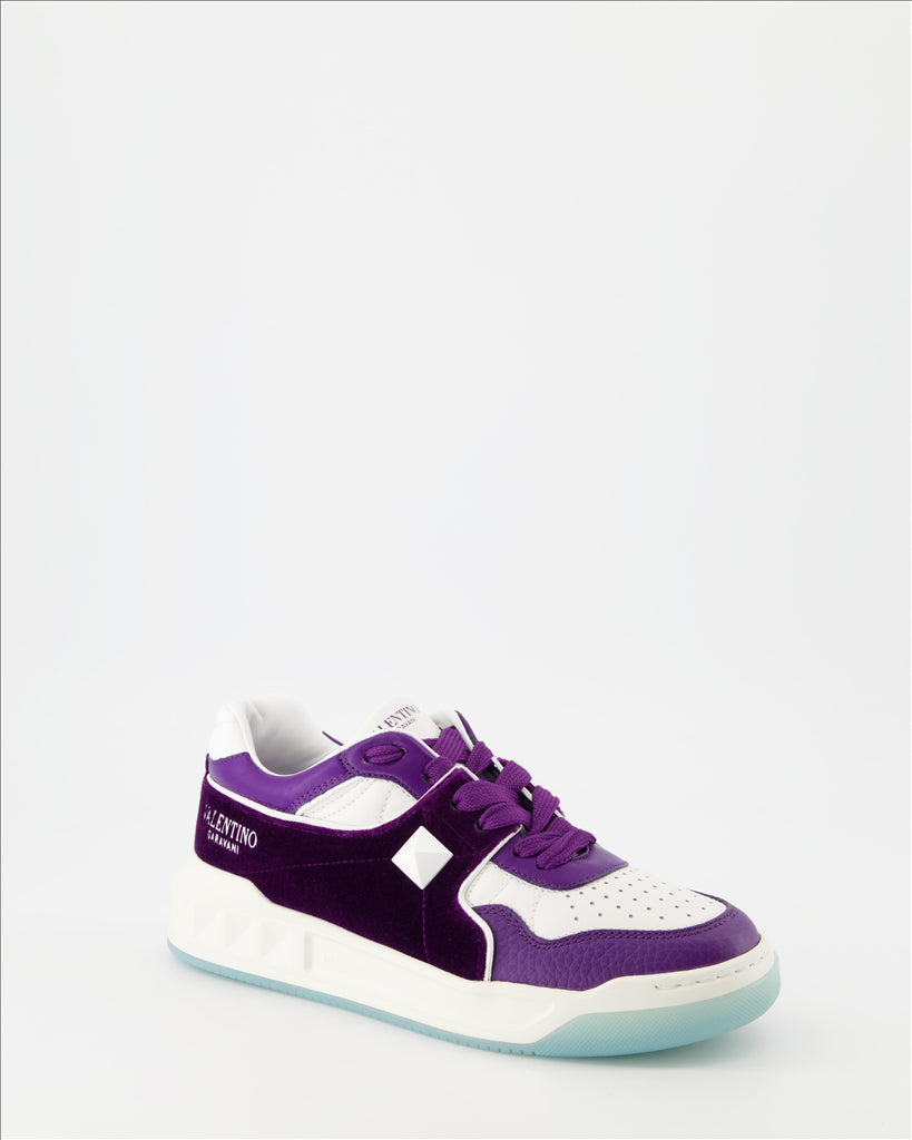 Sneakers One Stud Sneakers Valentino Garavani Purple Women