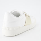 Sneaker Baskets Open Valentino Garavani Oro Femme