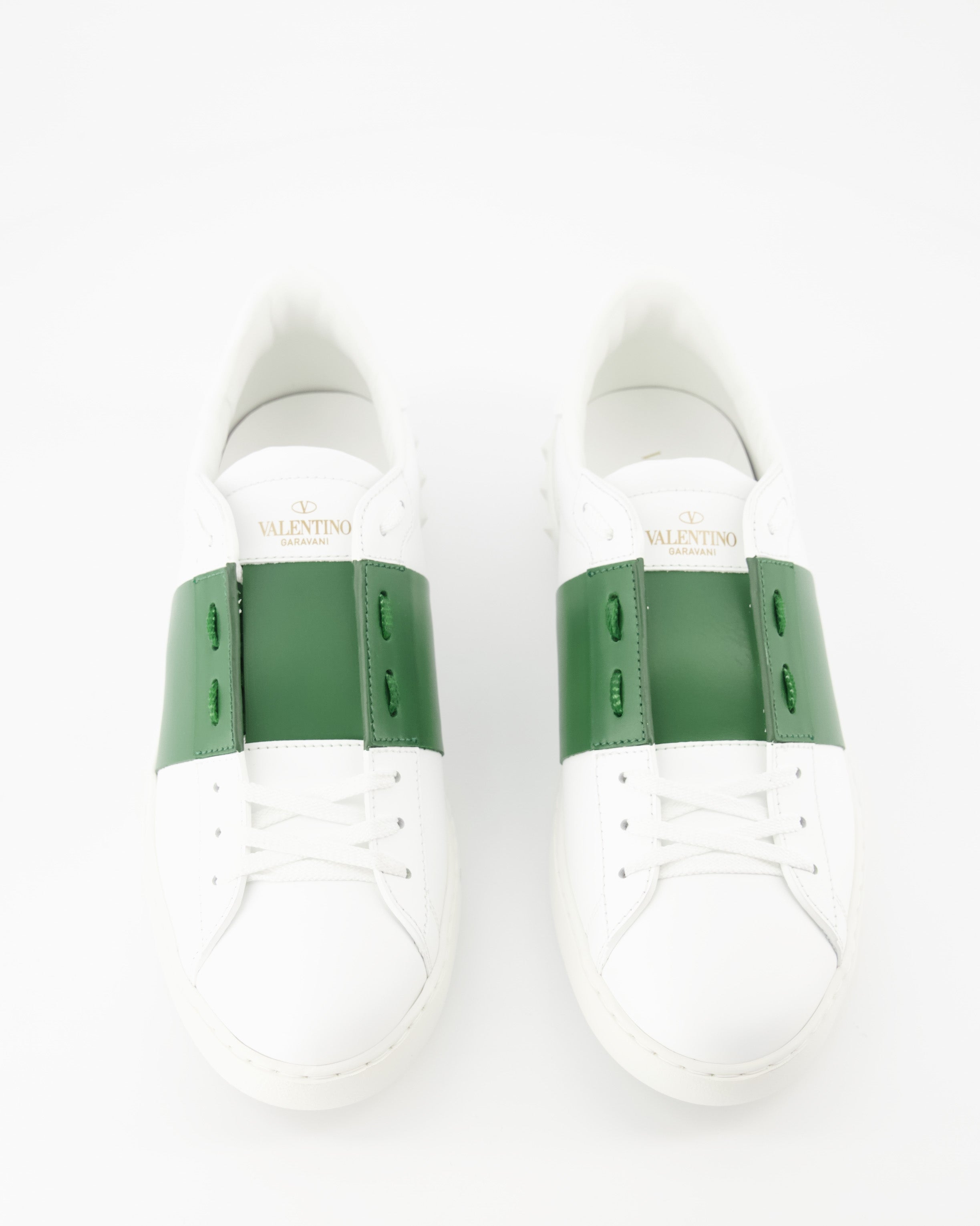 Sneaker Baskets Open Valentino Garavani Verde Homme