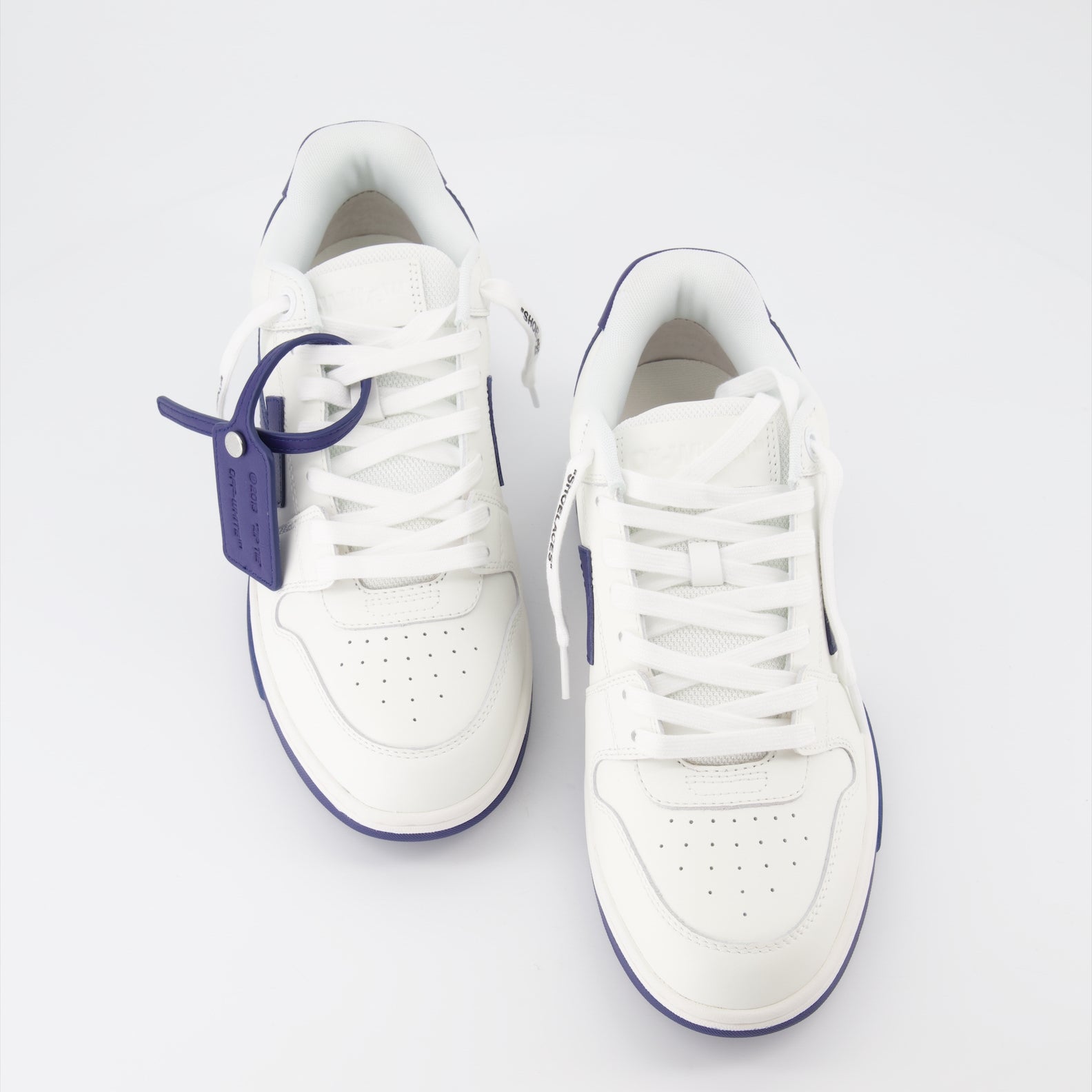 Sneakers Baskets Out Of Office Off-White Blu Homme