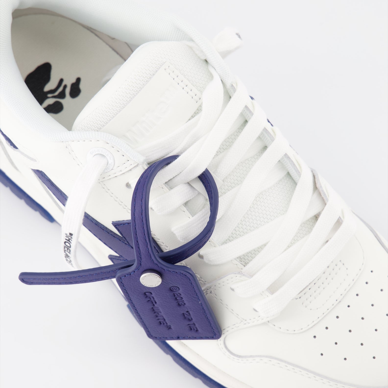 Sneakers Baskets Out Of Office Off-White Blu Homme