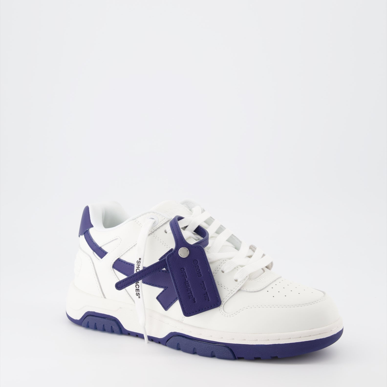 Sneakers Baskets Out Of Office Off-White Blu Homme