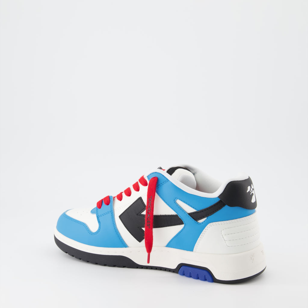 Baskets Out Of Office bleu rouge