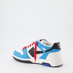 Baskets Out Of Office bleu rouge