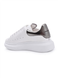 Sneaker Baskets oversize Argent Alexander McQueen Plata Femme