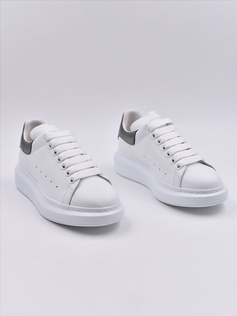 Sneaker Baskets oversize Argent Alexander McQueen Plata Femme
