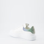 Tênis Baskets oversize Alexander McQueen Verde Femme