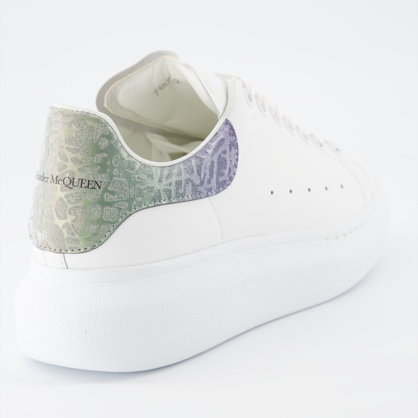 Tênis Baskets oversize Alexander McQueen Verde Femme