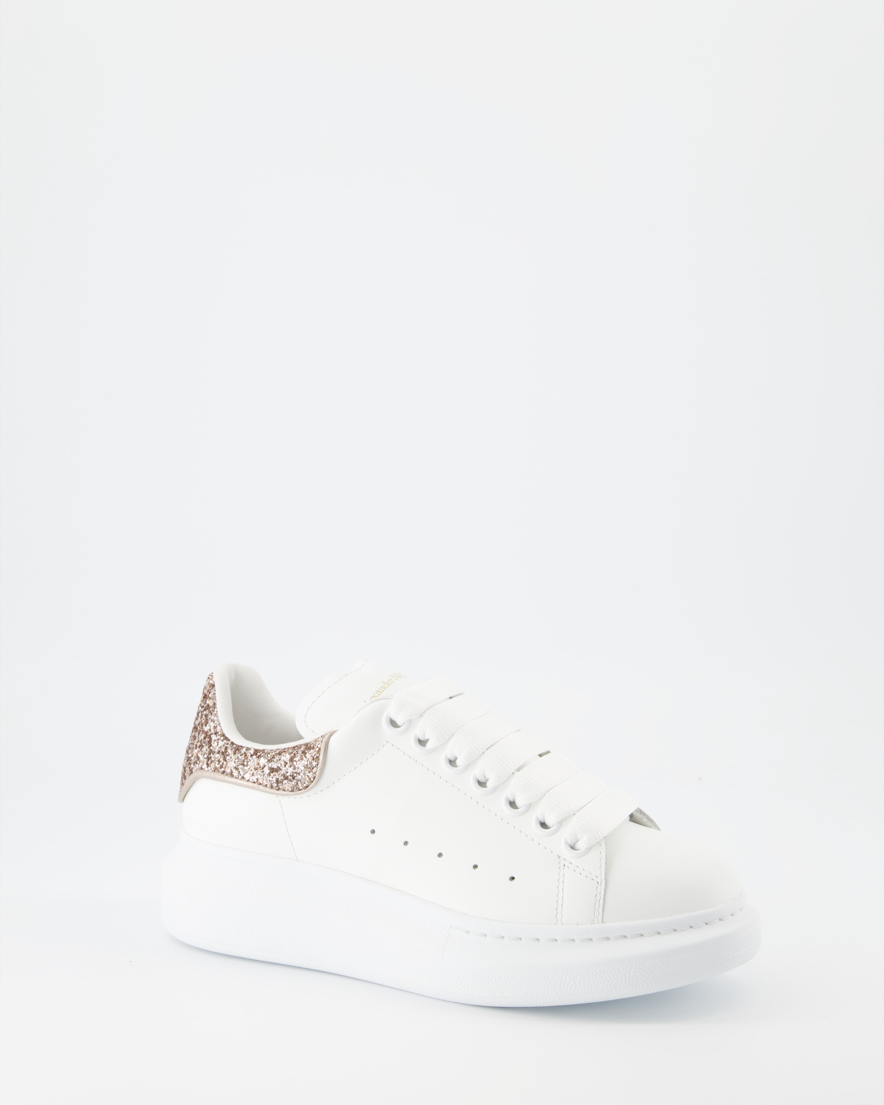 Tênis Baskets oversize Alexander McQueen Branco Femme