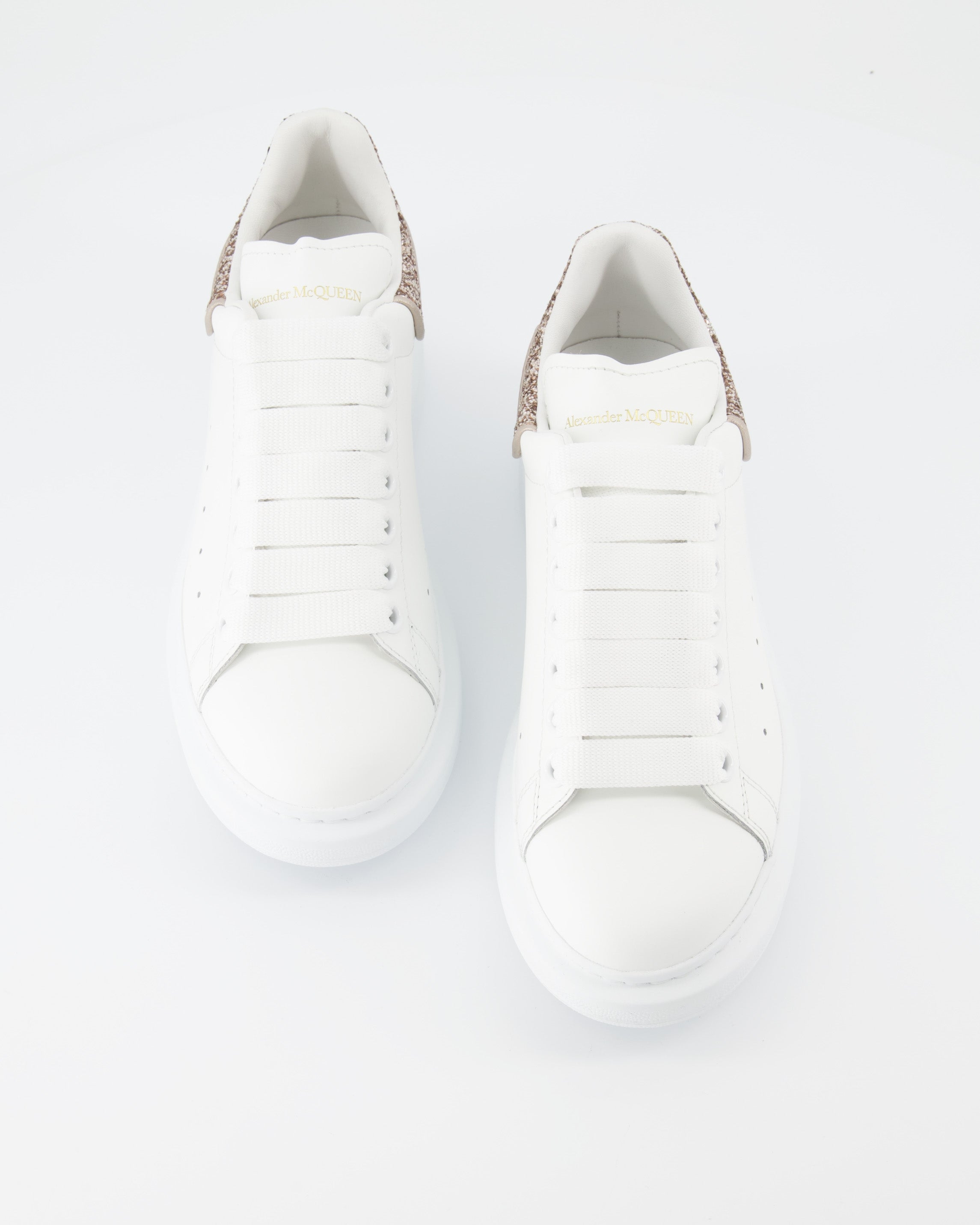 Tênis Baskets oversize Alexander McQueen Branco Femme