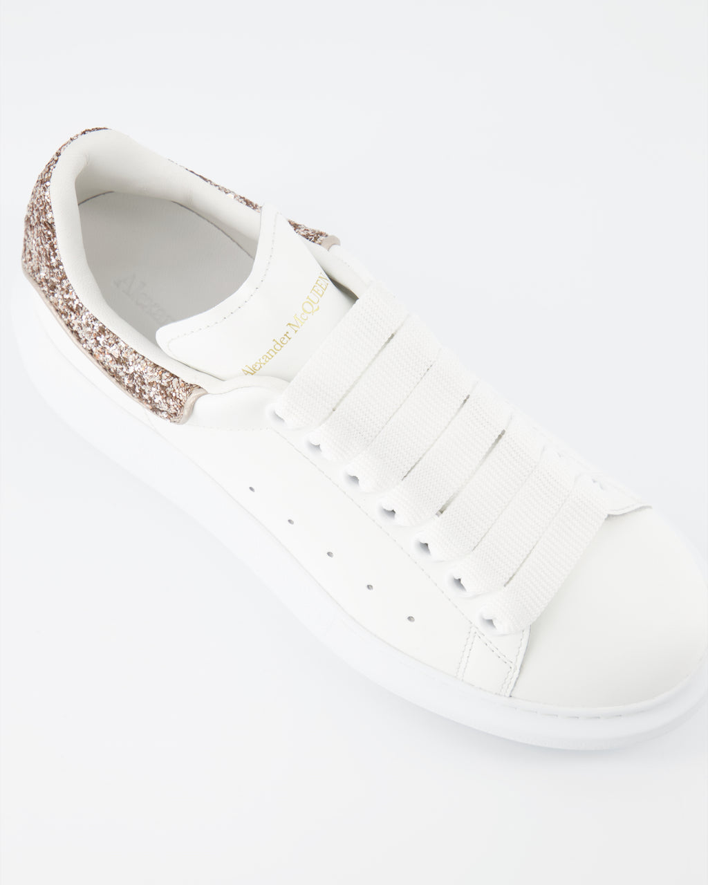 Sneakers Baskets oversize Alexander McQueen Bianco Femme