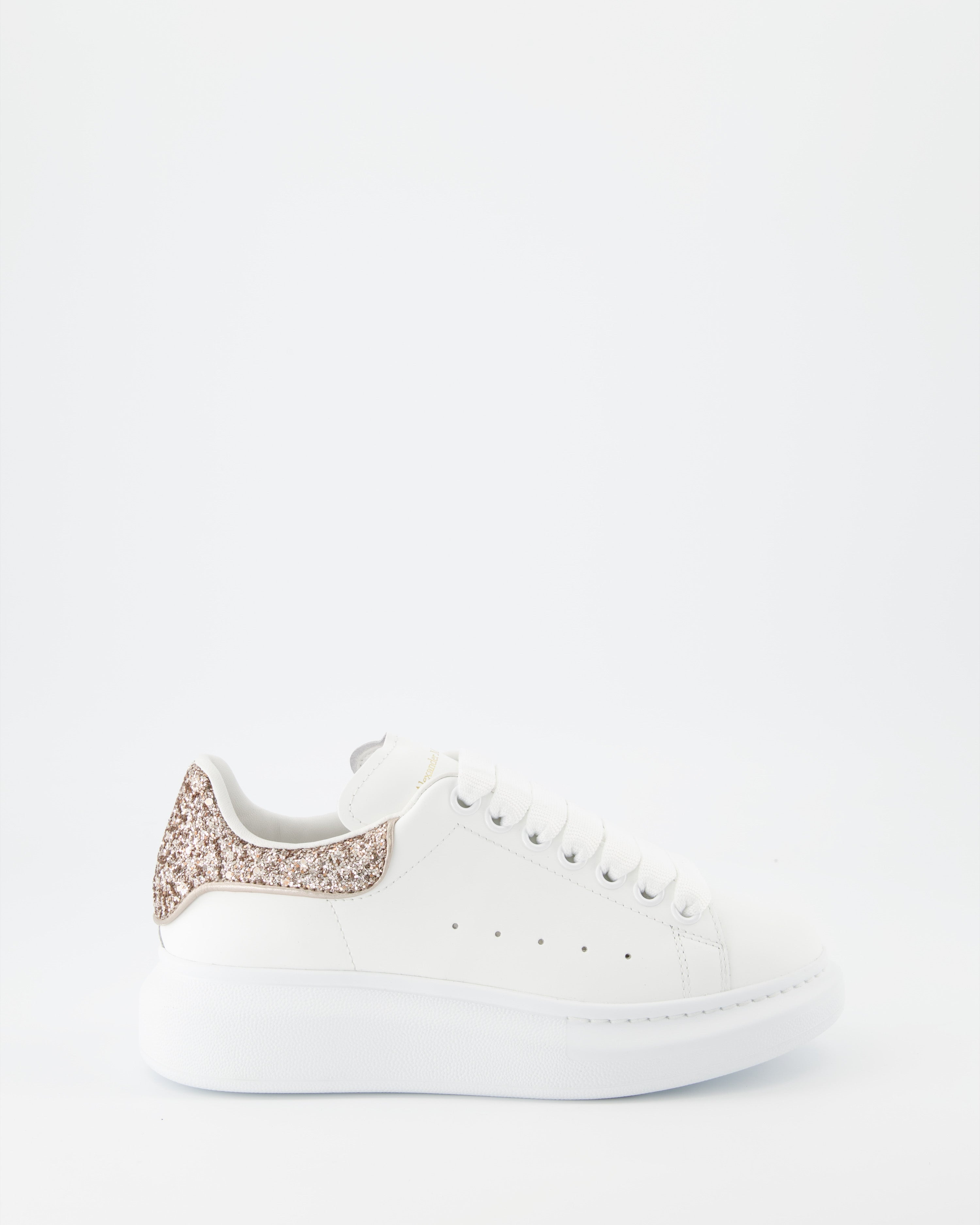 Tênis Baskets oversize Alexander McQueen Branco Femme