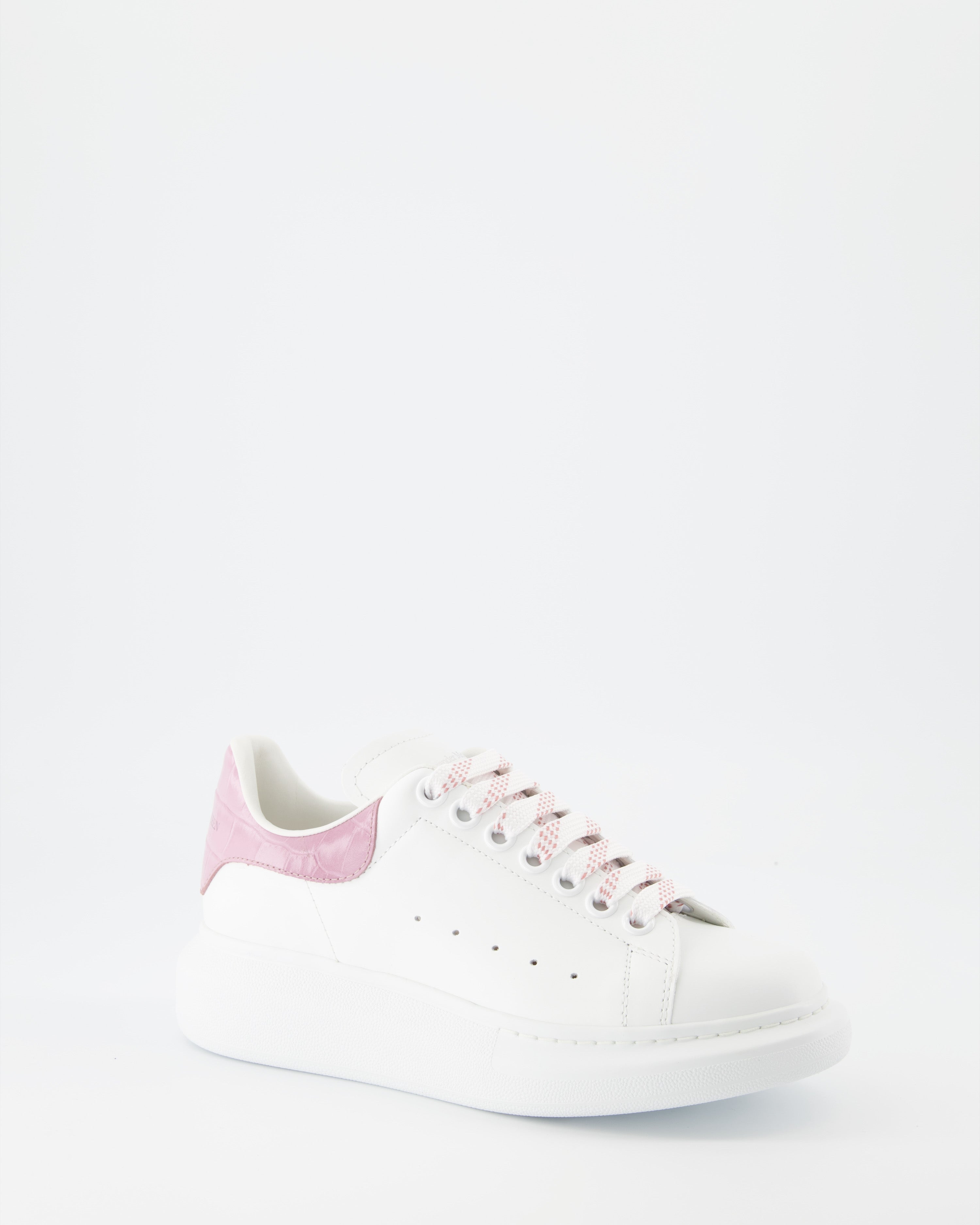 Tênis Baskets oversize Alexander McQueen Branco Femme