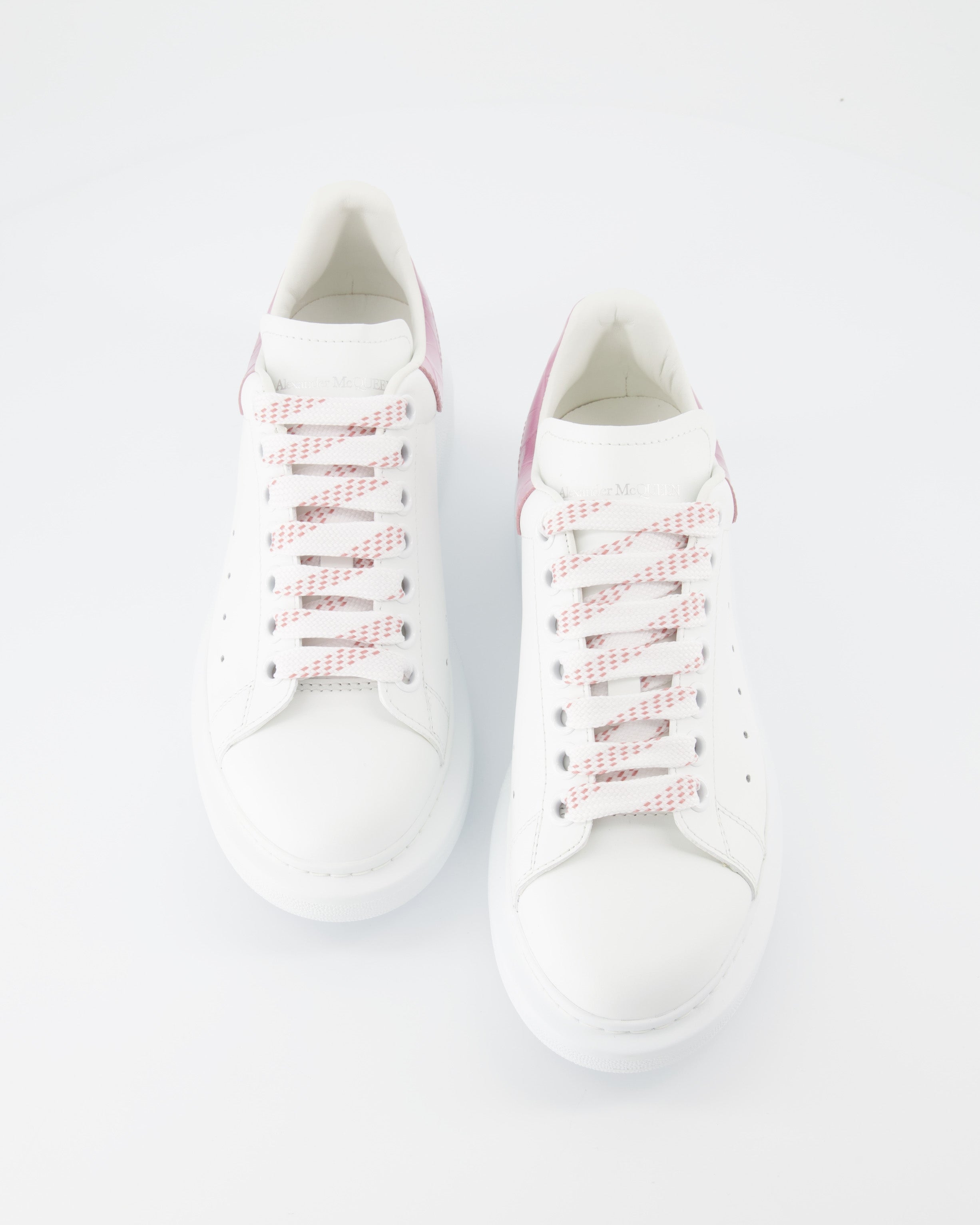 Tênis Baskets oversize Alexander McQueen Branco Femme