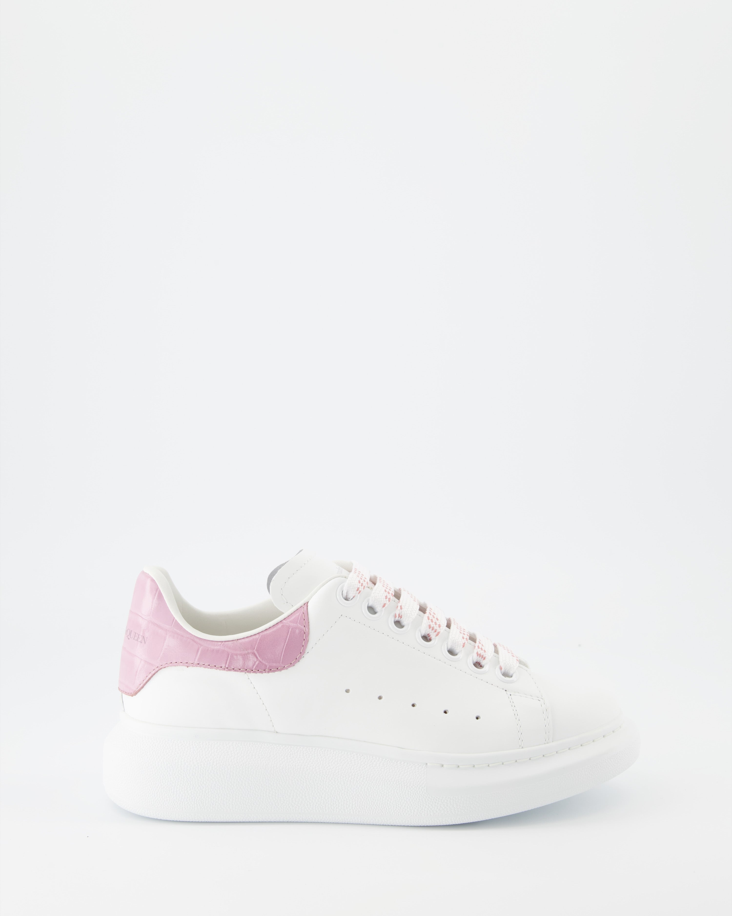 Tênis Baskets oversize Alexander McQueen Branco Femme